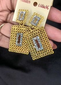 Gold Statement Earrings