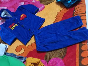 Blue Unisex Baby&#39;swintersuit