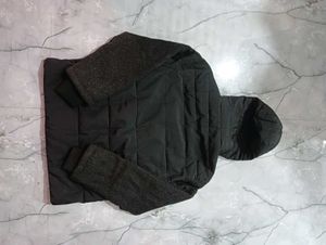 Tommy Hilfiger Men's Stylish Gray Hooded Jacket