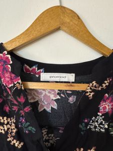 Floral Print Tunic Dress 🌺🐝🖤