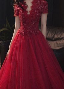 Maroon Ethnic Gown