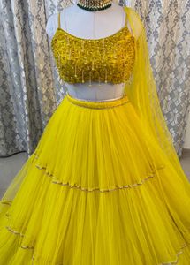 Beautiful Lehenga For Haldi