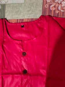 Red short kurti
