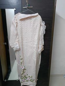 Peach Embroidery Beautiful Set Worth The Price