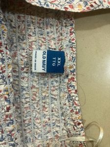 Floral Smocked Top Xxl