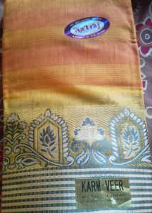 Yellow And Pink Saree Combo