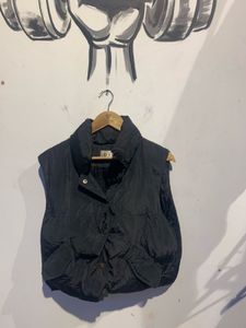 Dark Academia Puffer Vest