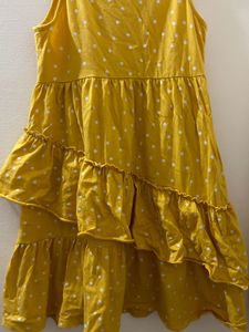 Yellow Polka Dot Sundress