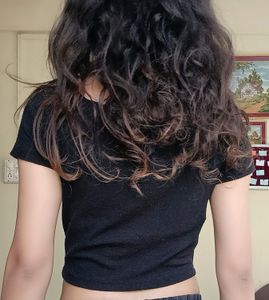 Black Crop Top