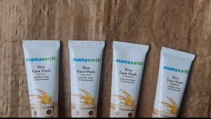 Mamaearth Rice Face Wash ( 10 piece )