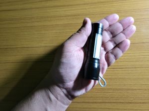 very compact rechargeable torch