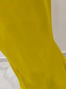 Elegant Yellow Maxi Dress