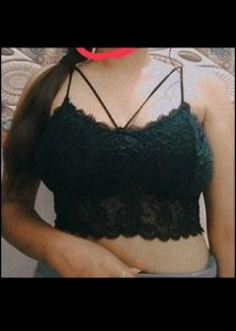 Trending Black Net Bralette