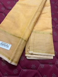 Elegant Yellow Saree