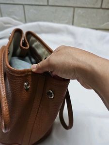 Brown Leather Handbag
