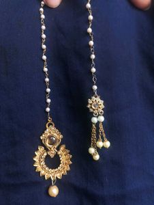 Elegant Maang Tikka Set