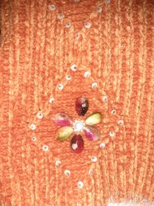 Coral Colour Cardigan