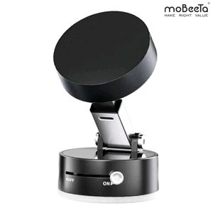 New Vacuum Suction Car Magnetic Mobile Holder Blck