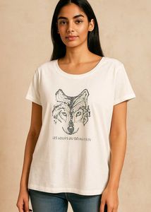 3D Wolf Tshirt.