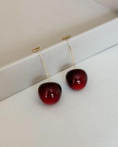 Cherry Drop Earrings 🍒✨