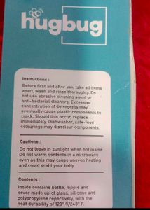 Glass Feeding Bottle Big
