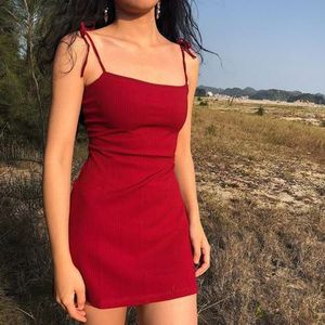 Red Mini Dress