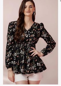 Floral Print Top