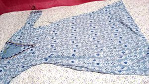 Elegant Blue kurti set