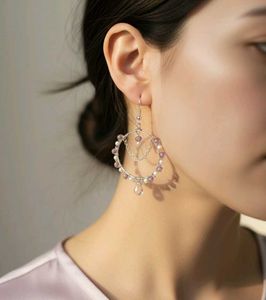 Hoop Dangle Earrings