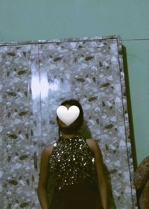 Black Sequins Jumpsuit