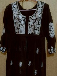 Chickenkari Short Frock  Kurti 😊