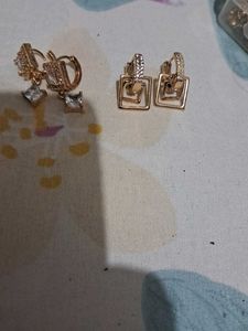 Gold Geometric Earrings