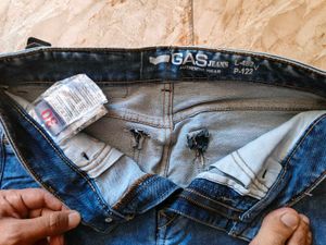 Light Blue Denim Jeans - Little Stretch