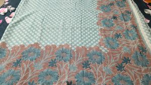 fix rate new Floral Print Saree without blouse pie