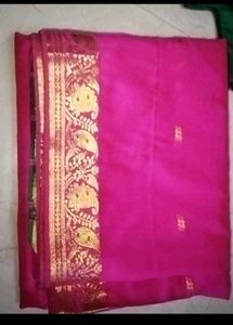 Pure Cotton Double Shade Saree