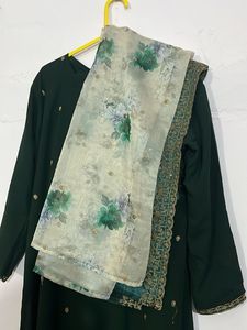 Elegant Green Kurta Set