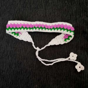 Crochet Floral Headband