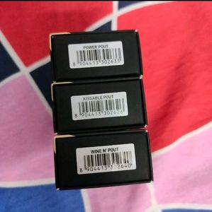 Combo Pack Of 3 ❤️ Myglamm ✨ Pout Lipstick 💄