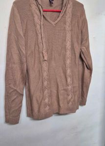 Jealous 21 Knit Hoodie - Size L