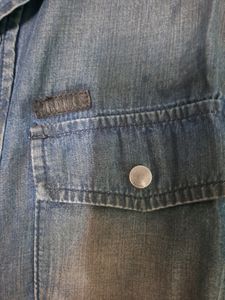 Branded Denim Shirt