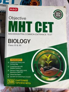MHT CET Books - Physics, Chemistry, Biology