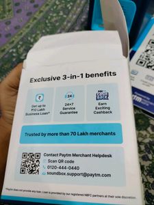 Paytm All In One Sound Box (Without Sim Card)