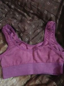 FRESH LOOK Women Non-padded Sports Bra Moulded Cup