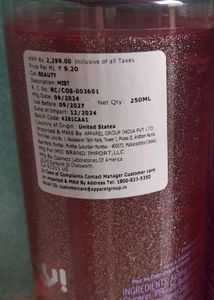 Free Shipping💖Pink Warm&amp;Cozy Pop Jelly Body Mist