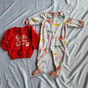 Carters Onesie &amp; Bodycare Sweat Top