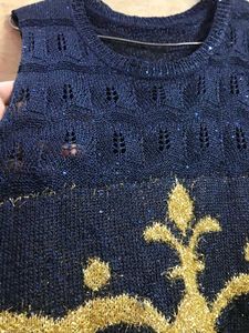 Navy Blue Styles Top