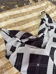 Chic Plaid Maxi Dress