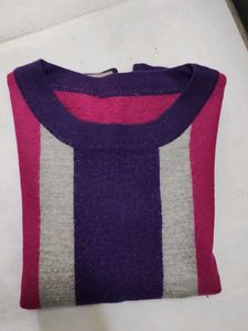 Striped Pullover Sweater