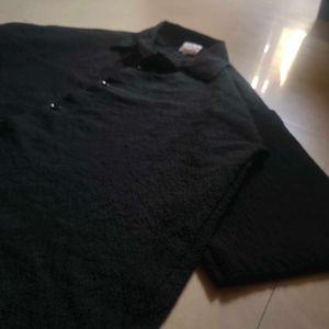 Zara Black Shirt