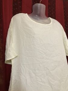 White Short Sleeve Top